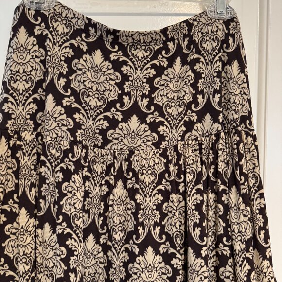INC Tiered Maxi Skirt, Size Large - Picture 4 of 6